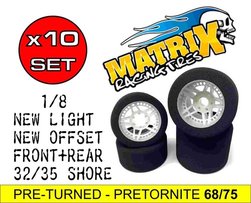 Set ruote gomme matrix - 10,