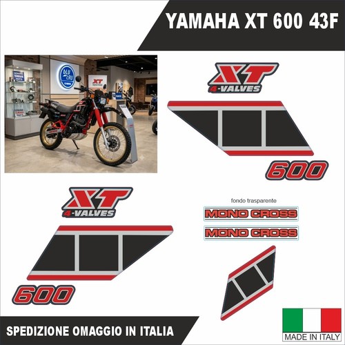 Adesivi yamaha 600 - adesivi,