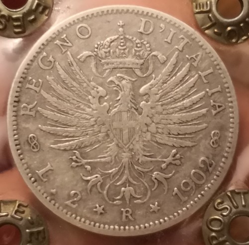 Lire 1902 aquila sabauda - 2,