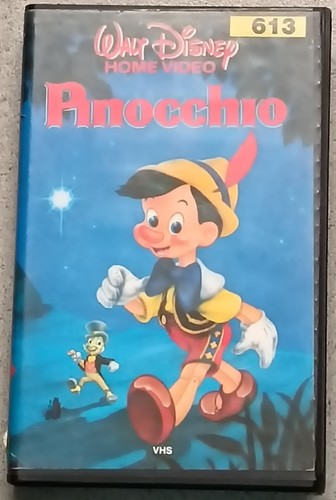 Disney vhs pinocchio - disney,