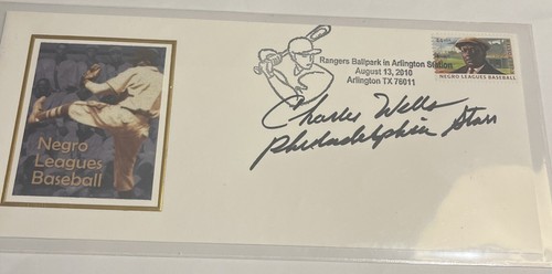 Busta cachet negro leagues - cachet,
