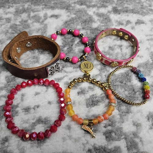 Lotto bracciali rustici - lotto,
