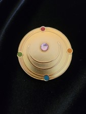 sailor moon crescent moon brooch pin