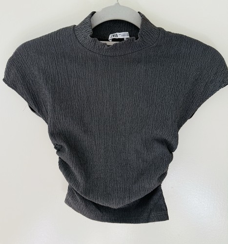 Crop top zara textured - crop,