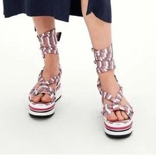 Zara Sandalo con lacci e