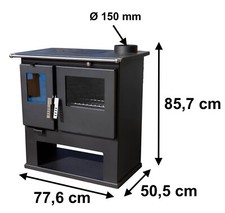 Verso Cs 7.7 kW - Stufa a
