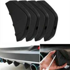 4x universale paraurti posteriore diffusore modanature posteriori pinna spoiler