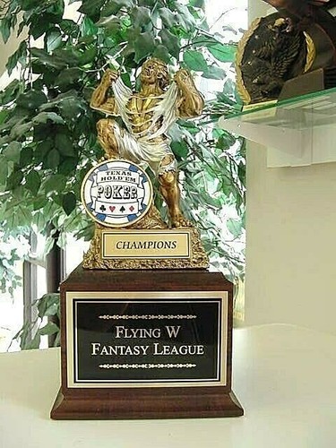 Poker perpetual trophy - hold, em