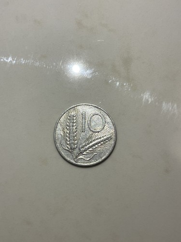 Moneta lire 1953 - moneta, "spighe"