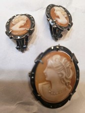 Set orecchini/pendente e clip