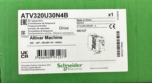 Inverter atv320u30n4b 3kw 400v - 3kw,