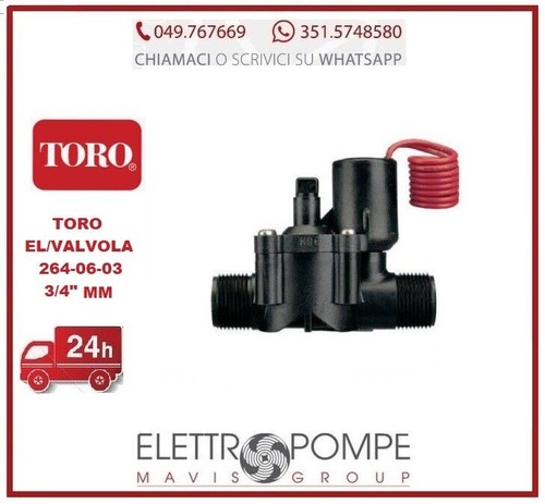 Elettrovalvola toro serie 264 - toro,