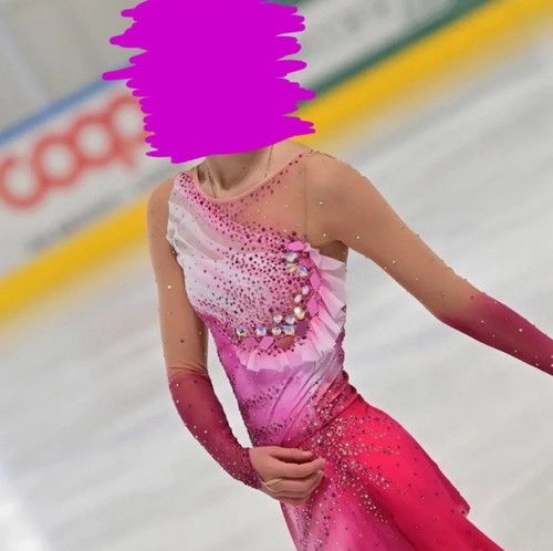 Vestito pattinaggio gara usato - pattinaggio,