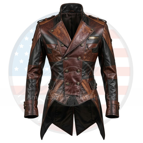 Trench coat uomo multicolore
