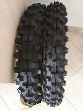 Coppia 2 Pneumatici Kyoto 60/100 14 80/100 12 TT PIT BIKE Mini Cross Enduro