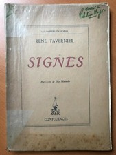 Signes rené tavernier - tavernier,