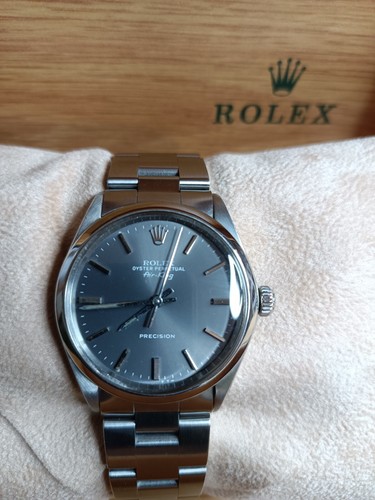 Rolex air king 5500 grey - rolex,