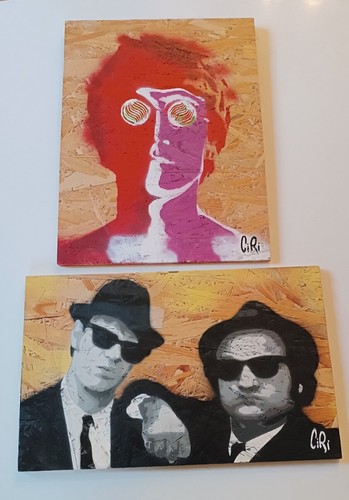 Set quadri street art - set,