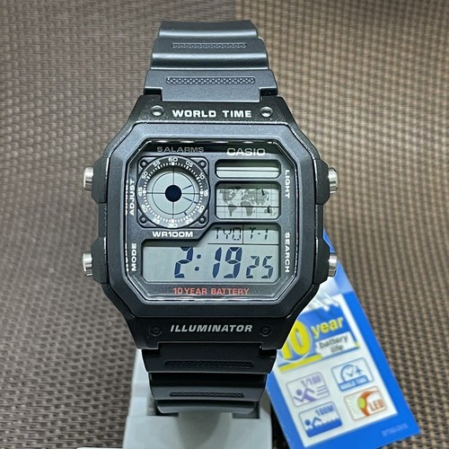 Orologio casio 1200wh - orologio, ae-1200wh-1a