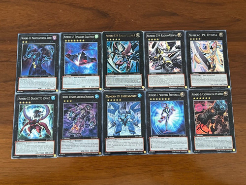 Set numeri da - set,