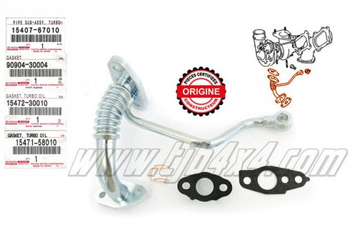 Tube huile turbo avec ses - de,