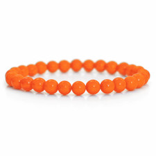Bracciale con Perle Arancione