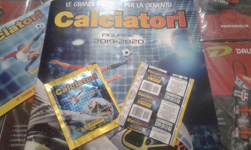 Bustina calciatori panini - bustina,