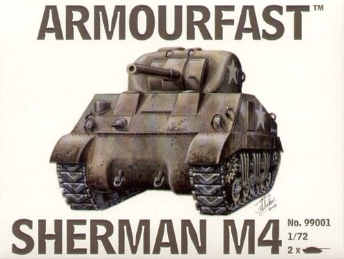 Sherman 72 armourfast - sherman,