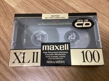 MAXELL XLII 100 USA  Blank
