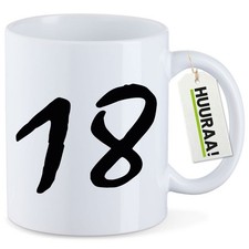 Tazza caffè 18 compleanno