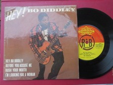 BO DIDDLEY ~ HEY! BO DIDDLEY - UK PYE INTERNATIONAL E.P - 1962