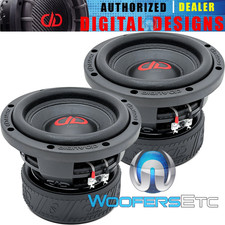 (2) DD AUDIO 606d-D4 6,5"
