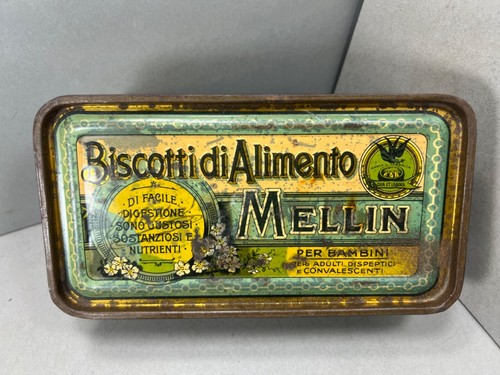 Scatola latta biscotti - latta,