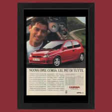 Anni ' 90  * Pubblicità Originale "Opel, Corsa, Nuova GSi 16v” Cornice