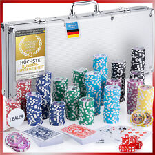 Valigetta Poker Professionale Poker Set con Chips Poker e Carte Poker Deck 12g Nucleo in Metallo e molto altro