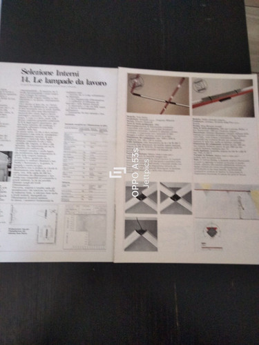 1982 lampade lavoro work - lampade,