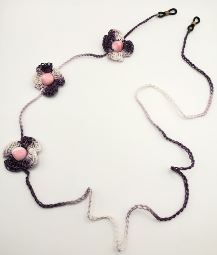 Collana occhiali laccetto - collana,