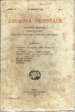 "L'Europa orientale" di AA