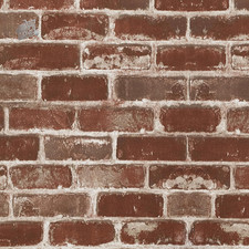 Terracotta Red Brick Effect 3D