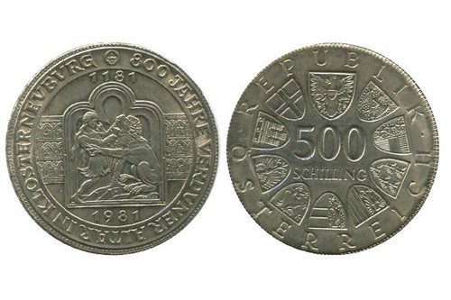 500 schilling autriche - schilling,