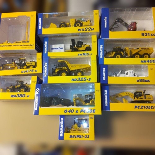Komatsu set modellismo
