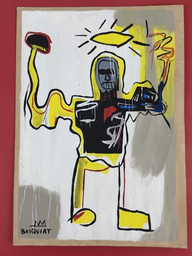 Jean michel basquiat disegno - jean-michel,