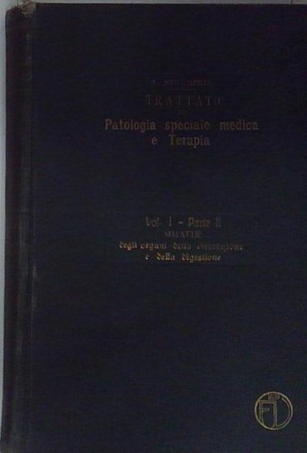 Trattato patologia - trattato, di