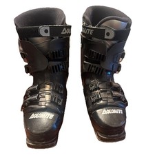 Scarponi da sci Dolomite DS 675 Mondo 25.0 US uomo 7 donna 8 neri 4 fibbie