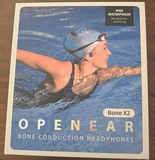 Cuffie IP68 Waterproof Openear Bone X2  Bluetooth IP68 8GB Sport