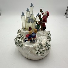 Castello magico di Babbo Natale Avon 97' vintage illumina musica