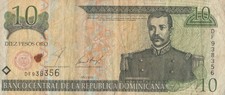 R.DOMINICANA BANCONOTA 10