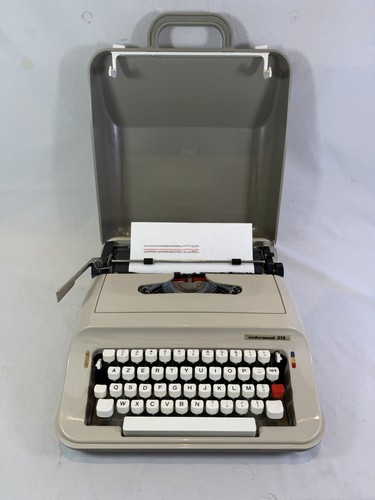 Macchina scrivere underwood - macchina,