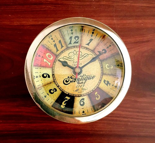 Antico ottone orologio - ottone,