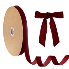 0.625" 25 Yards Thin Velvet